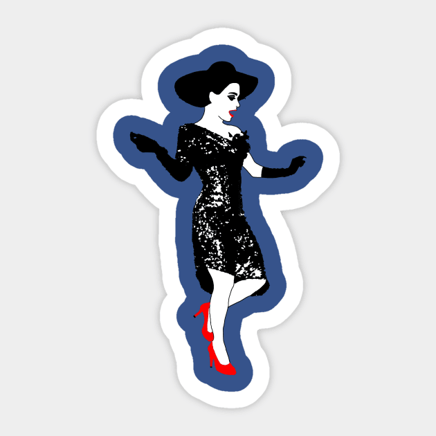 Janet, Sensation of the Planet Sticker by shockyhorror